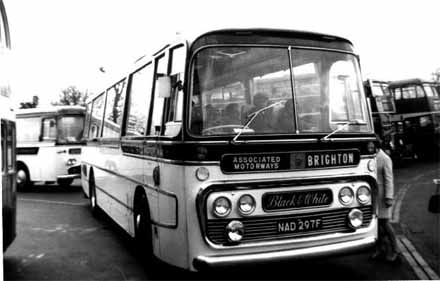 Plaxton Panorama I Daimler Roadliner Black & White